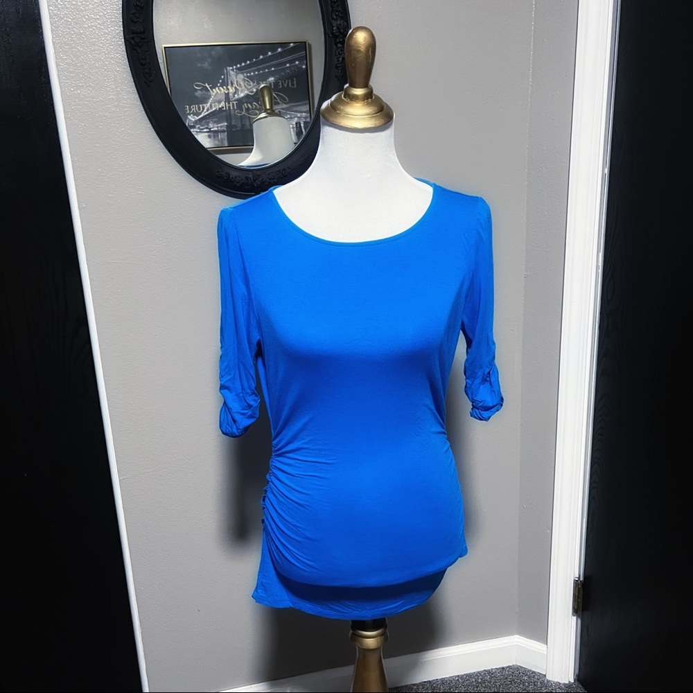 Saks 5th Avenue Blue Top Size Med